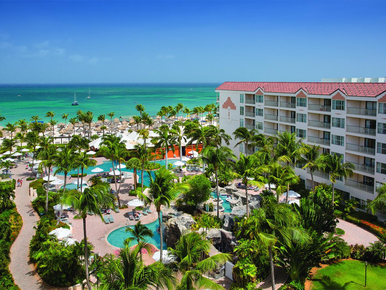 Image of Marriott's Aruba Ocean Club in Palm Beach.